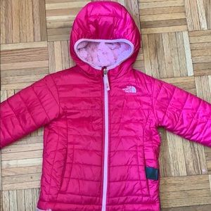 Girls Mossbud Swirl Reversible Jacket